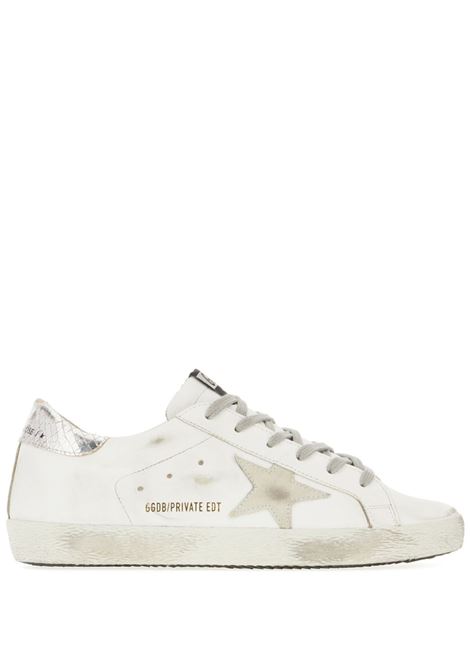 Sneakers superstar in bianco golden goose - donna